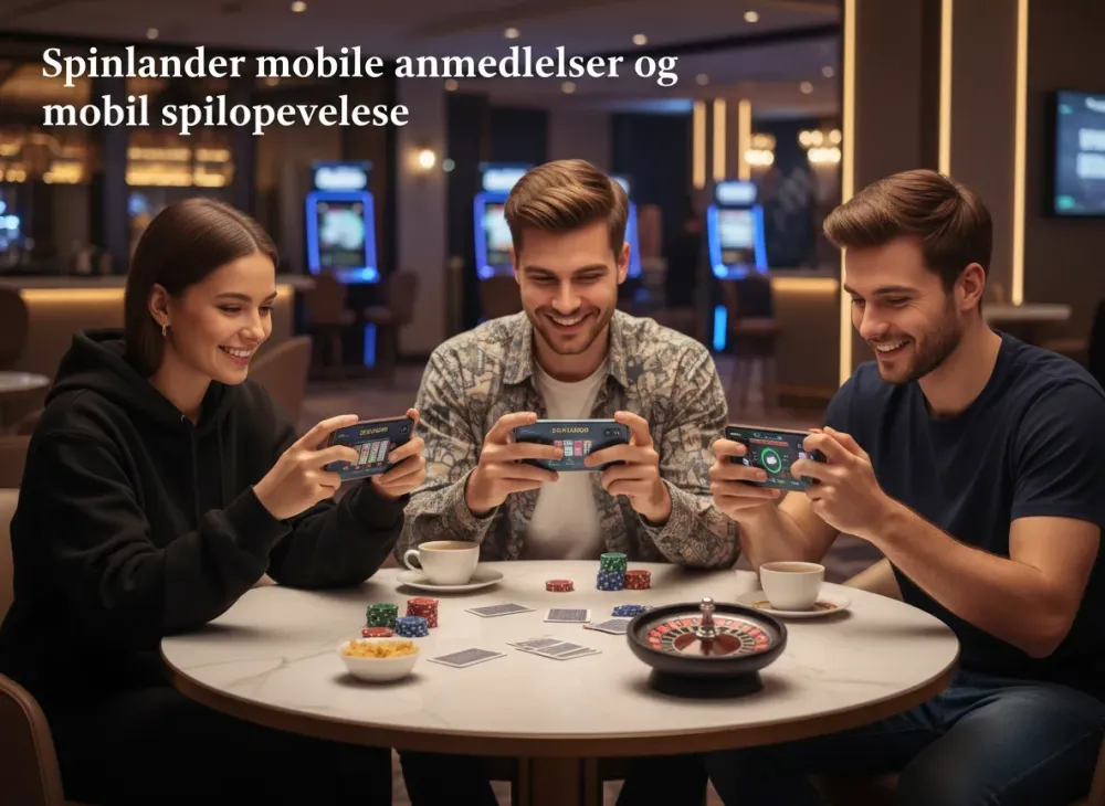 Spinlander mobile anmeldelser og mobil spiloplevelse