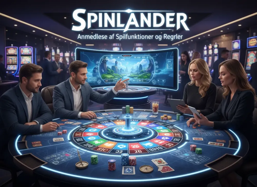 Spinlander Casino Anmeldelse og Spilleautomater Guide